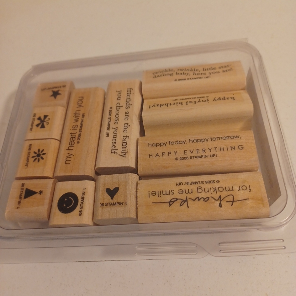 Stampin Up Arts And Crafts Small Sayings